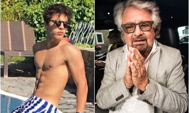 Ciro Grillo in caserma tra risate e gesto delle manette Business.it