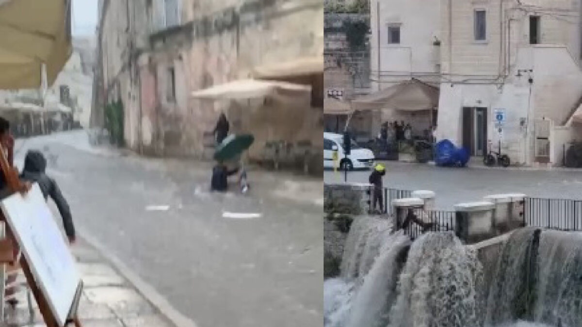 Nubifragio A Matera: Il Fiume Basento Esonda - Business.it