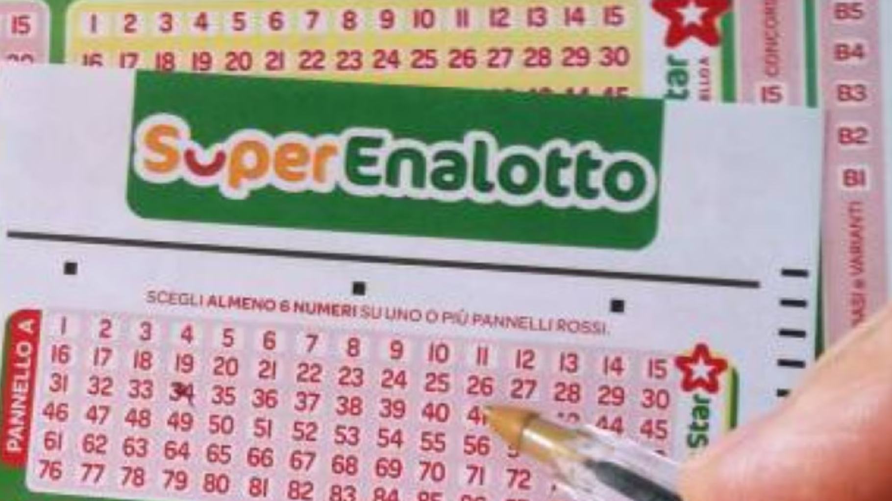 Superenalotto: Vincita Da 42,6 Milioni Di Euro A Teramo Con Solo 1 Euro ...